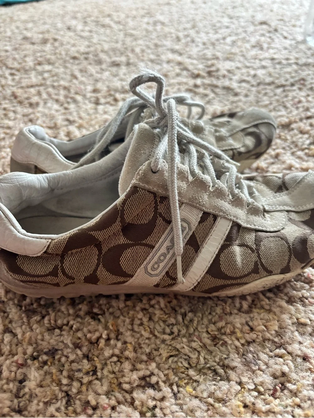 Coach Vintage Signature Logo Sneakers